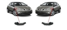 NEW GENUINE HONDA CIVIC 2006-2011 HATCHBACK FRONT BUMPER HOLDER BRACKET PAIR SET