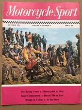 Motorcycle Sport Magazine - October 1975 - Ducati 350 Test, Ariel Leader