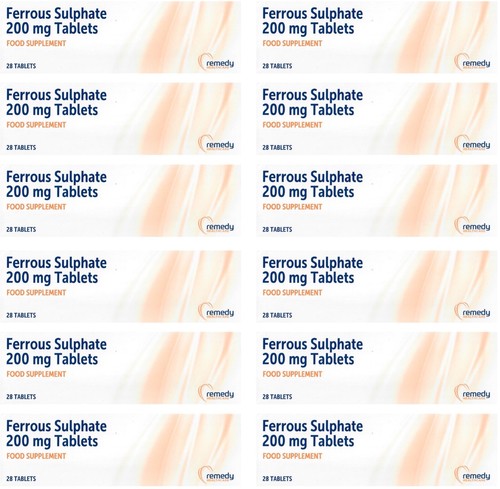 Ferrous sulphate 200mg - sulphate,