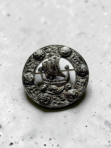 Vintage mizpah brooch - mizpah, viking