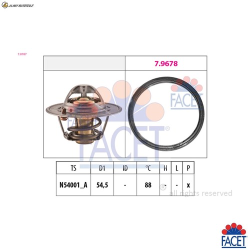 Thermostat coolant 8787 - 7.8787, for