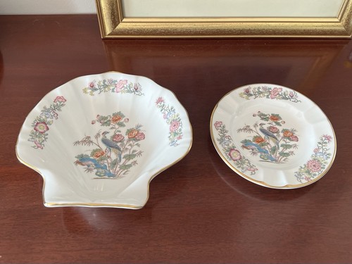 Vintage wedgwood kutani crane - vintage,