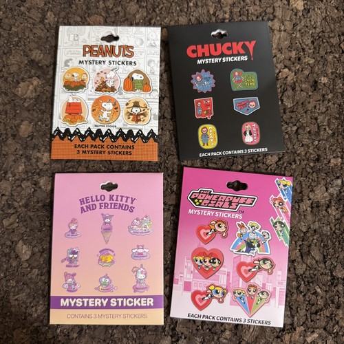 Box lunch mystery stickers - box,