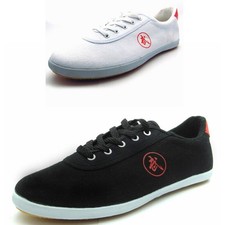 Unisex Wushu Slipper Martial Arts Soft Flat Chinese Kung Fu Tai Chi Shoes UK