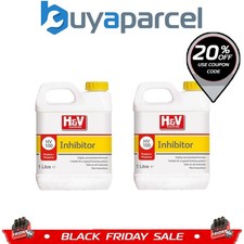 2x Calmag H&V Controls HV100 Scale Inhibitor Central Heating Systems 1 Litre