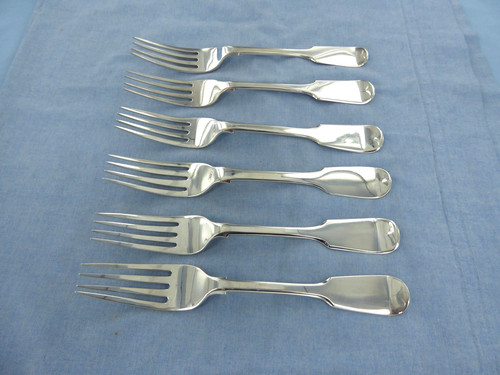 Antique sterling silver set - an,