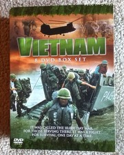 VIETNAM 8 DVD BOX SET IT WAS CALLED THE 10,000 DAY WAR DVD VGC