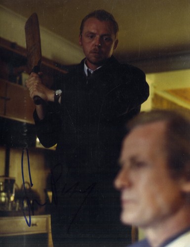 Simon pegg signed film - simon,