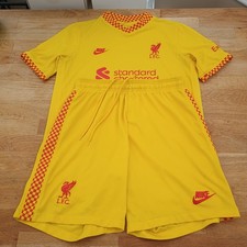 Liverpool FC Nike Kids Football Third Kit Shirt + Shorts 13-14 Years DB6246-704