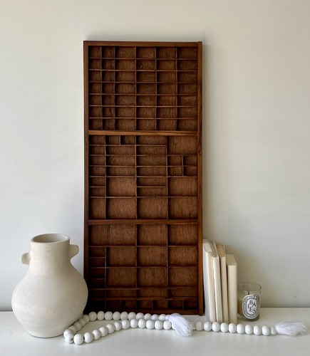 Vintage letterpress wooden - vintage,
