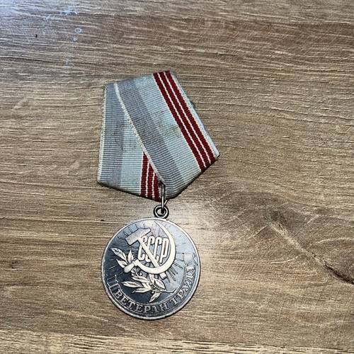 Ussr russian veteran labour - of,