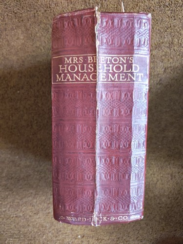Mrs beeton household - beeton's,