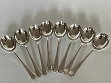 UNBOXED SET OF 8 SILVER PLATED