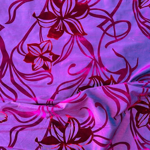 Luxury velvet flock taffeta - velvet,