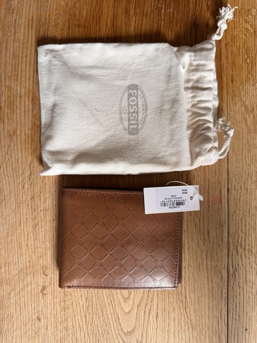 Fossil men leather wallet - fossil, men’s