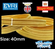 Gold mylar braid - gold, "size