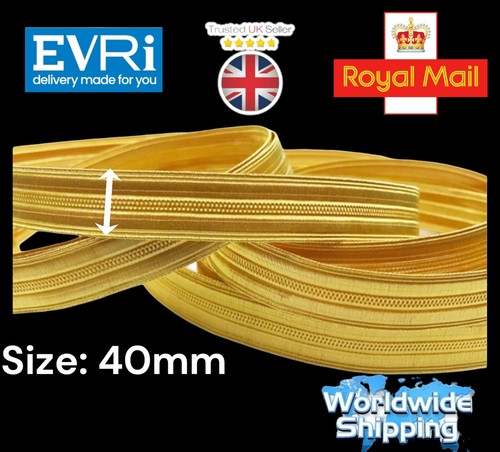 Gold mylar braid - gold,