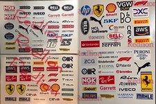 Scuderia Ferrari F1 Stickers