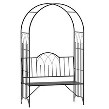 Outsunny Garden Arch Bench