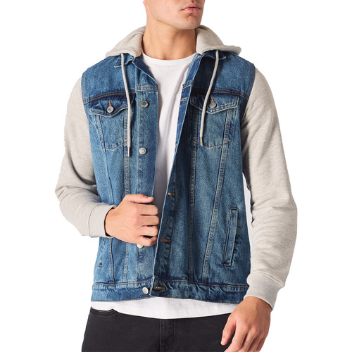 Jmojo mens denim jacket - denim,