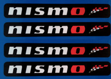 4X 200MM NISMO NISSAN CAR TUNER BRAKE VINYL STICKERS FREE PP