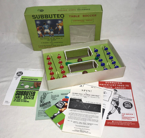 Subbuteo table soccer - soccer, game