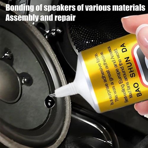 Speaker repair glue black - glue,