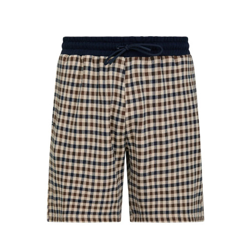Aquascutum club check shorts - aquascutum,