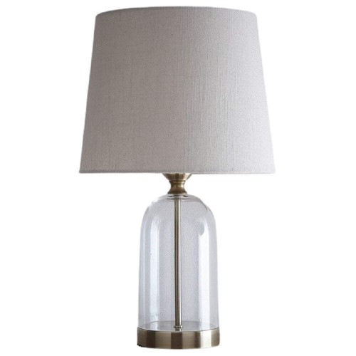 Antique brass clear glass - brass,