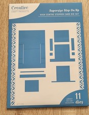 Creative Craft Products - Supersize Step On Up High Centre Stepper Card Die Set