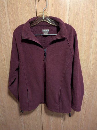 Eco tech apparel maroon fleece - eco-tech,