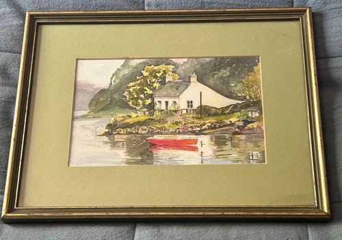 Vintage watercolour painting - vintage,