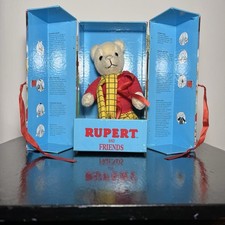 Merrythought Vintage Rupert And Friends Teddy Bear. Mohair