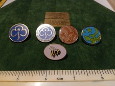 Set Of Five Girl Guide Badges