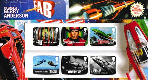 Thunderbirds stamp - thunderbirds,