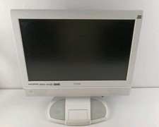 Logik 19" White TV/DVD iPod Dock Freeview Digital HDMI HD Ready Speaker Working 