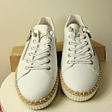 Rieker Womens White Trainers