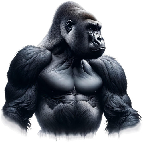 Silverback gorilla vinyl - gorilla,