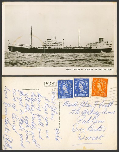 Shell tanker platidia - shell,