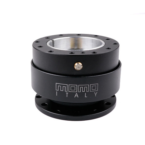 Momo black steering wheel - black,