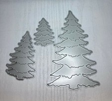  Papercraft /Scrap book - Christmas / Xmas Trees - Dies - x 3 Paper Craft