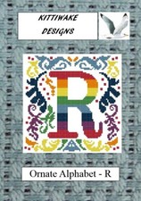 Ornate alphabet r cross - alphabet,