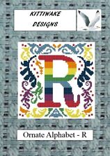 Ornate Alphabet - R Cross