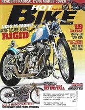 OCTOBER 2007 HOT BIKE MAGAZINE
