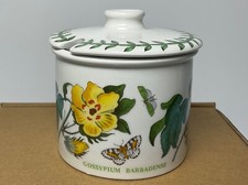 Beautiful Vintage PORTMEIRION 'The Botanic Garden' Lidded Sugar BowlJam Jar