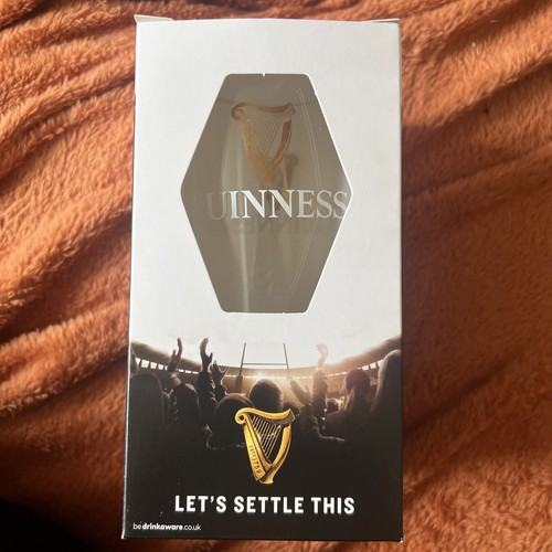 Guinness pint glass brand new - pint,