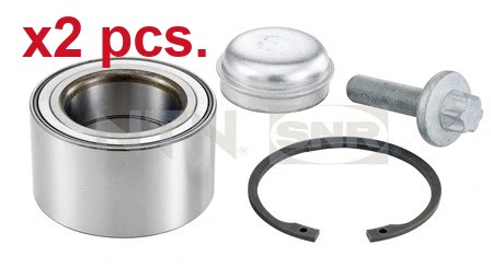Pcs front wheel hub set - hub,