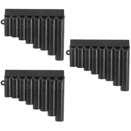 Durable black abs hole - 8, pan