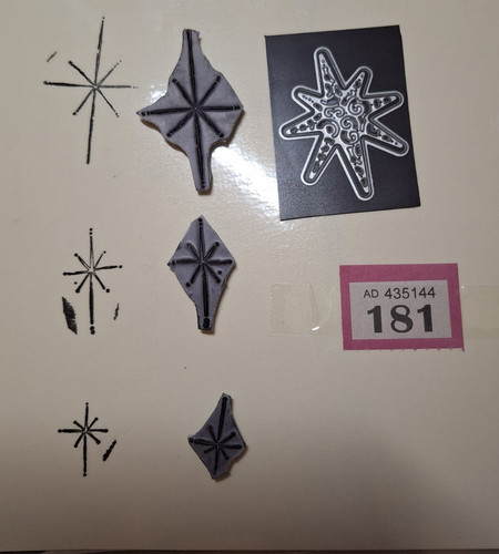 Star stamps and - stamps, die
