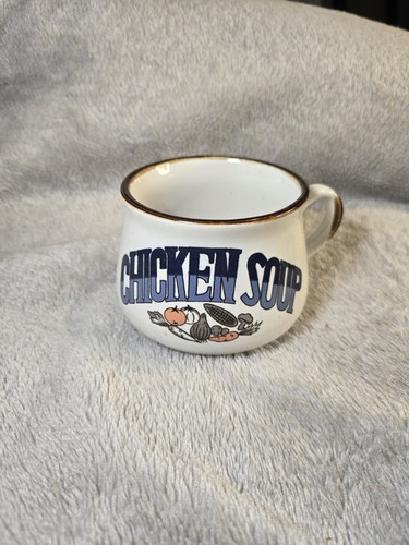 Vintage ceramic chicken soup - vintage,
